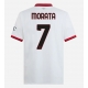 AC Milan Alvaro Morata #7 Replike Gostujuci Dres 2024-25 Kratak Rukav